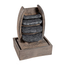 Waterfall Fountain with planter Shelf,84g3845