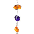 71"H Multicolor Glass Rain Chain,84g3956