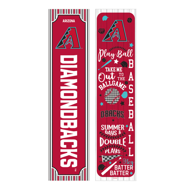 Arizona Diamondbacks, Spring Seasonal Leaner, 46" Double Sided