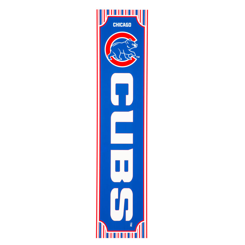 Chicago Cubs, Spring Seasonal Leaner, 46" Double Sided