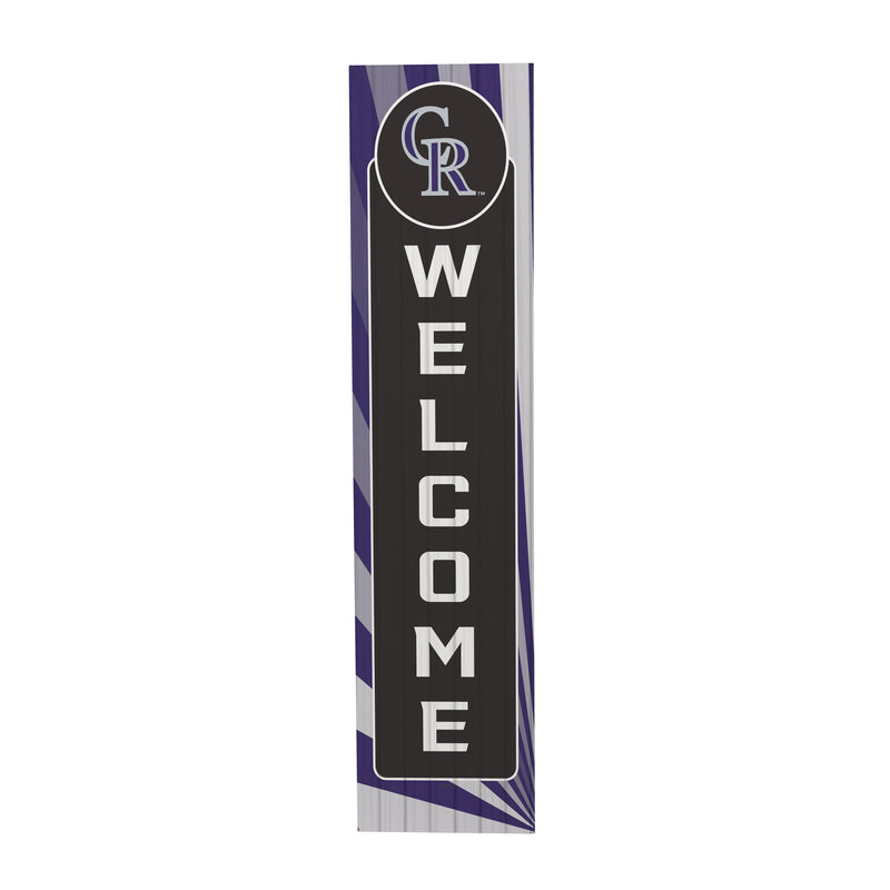 Colorado Rockies, Summer Seasonal Leaner, 46" Single Sided