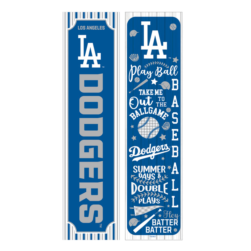 Los Angeles Dodgers, Spring Seasonal Leaner, 46" Double Sided