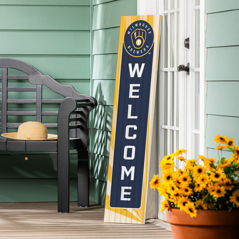 Milwaukee Brewers, Summer Seasonal Leaner, 46" Single Sided