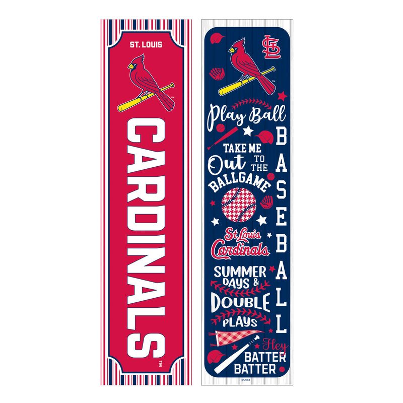St Louis Cardinals, Spring Seasonal Leaner, 46" Double Sided