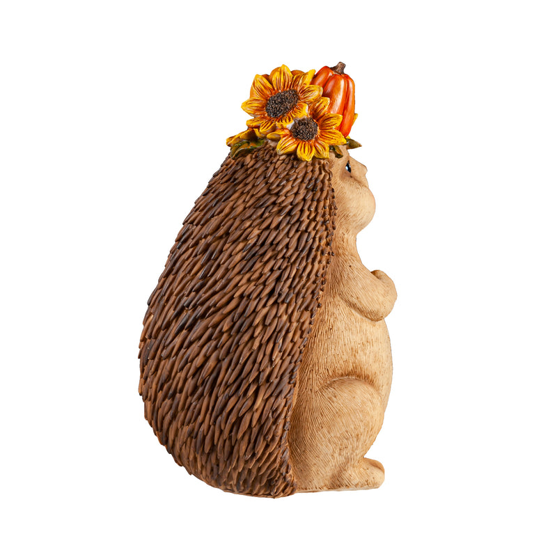 Woodland Creatures with Floral Crown Statuary, Set of 2,84g4257