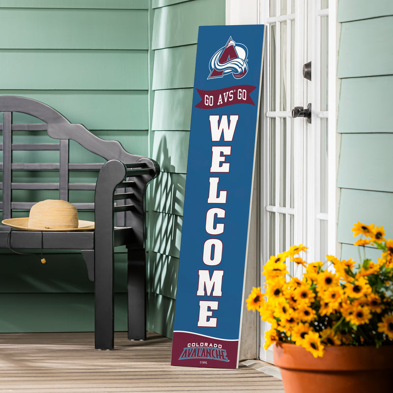 Colorado Avalanche Large Single Sided Leaner, 46"