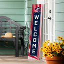 Columbus Blue Jackets Summer Seasonal Single Sided Large Leaner, 46"