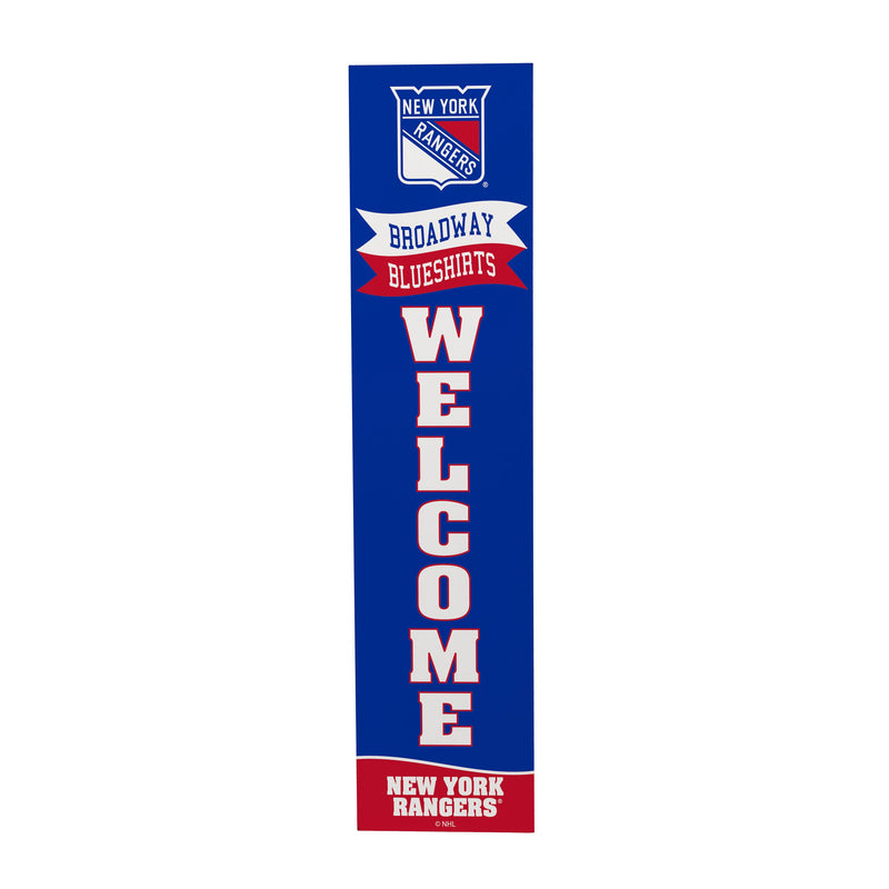 New York Rangers Large Single Sided Leaner, 46"