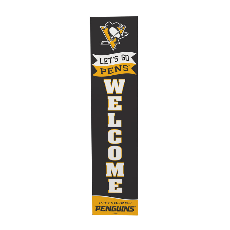 Pittsburgh Penguins Large Single Sided Leaner, 46"