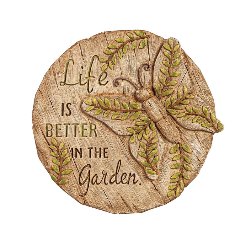 Garden Stone, Life is Better in the Garden/Home is our Favorite Place To Be, 2 Asst