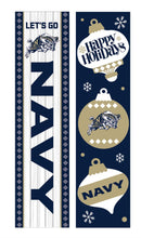 46" Double Sided Leaner, US Naval Academy, Christmas