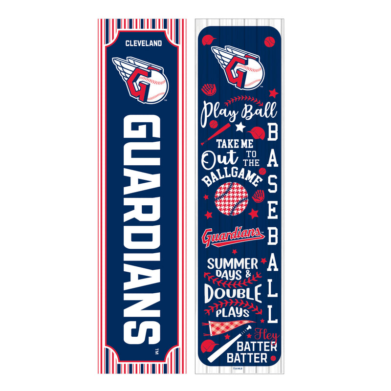 Cleveland Guardians, Spring Seasonal Leaner, 46" Double Sided