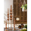 Cheetah LED Art Glass Gazing Ball, 8"