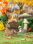 Evergreen Statuary,Forest Finds Stag Statue,14.37x7.68x13.19 Inches