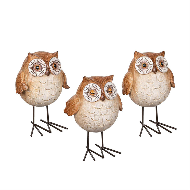 Peeping Owl Statue, 6"H