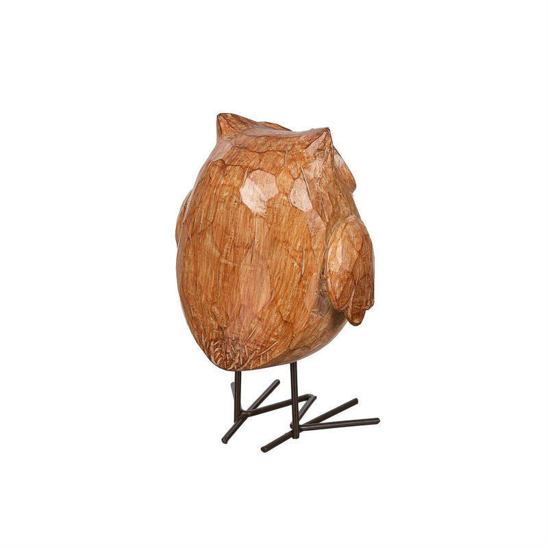 Peeping Owl Statue, 6"H