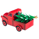 Vintage Farm Truck Metal Statue,84g831