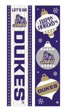 46" Double Sided Leaner, James Madison University, Christmas