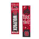 46" Double Sided Leaner, North Carolina State University, Halloween