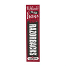 46" Double Sided Leaner, University of Arkansas, Halloween