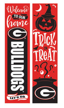 46" Double Sided Leaner, University of Georgia, Halloween