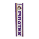 46" Double Sided Leaner, East Carolina University, Christmas