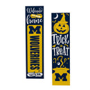 46" Double Sided Leaner, University Of Michigan, Halloween