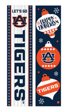 46" Double Sided Leaner, Auburn University, Christmas