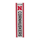 University of Nebraska 46" Double Sided Leaner, Christmas