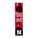 University of Nebraska 46" Double Sided Leaner, Halloween