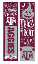 46" Double Sided Leaner, Texas A&M, Halloween