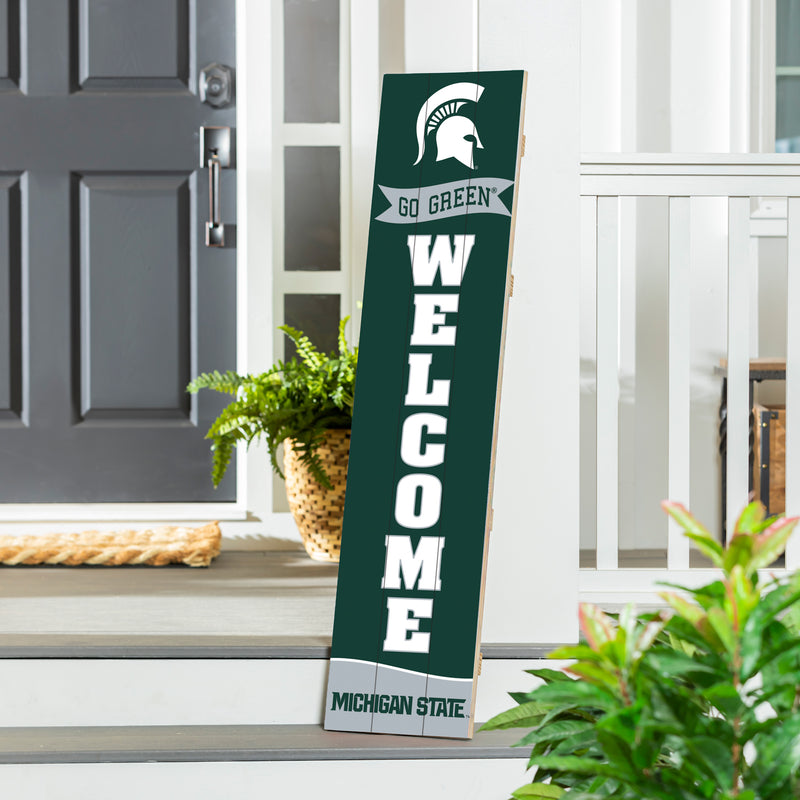 Michigan State University Large Single Sided Leaner, 46"