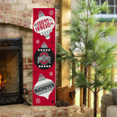 46" Double Sided Leaner, Ohio State University, Christmas