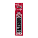 46" Double Sided Leaner, Ohio State University, Halloween