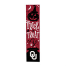 46" Double Sided Leaner, University of Oklahoma, Halloween
