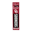 46" Double Sided Leaner, University of Oklahoma, Halloween