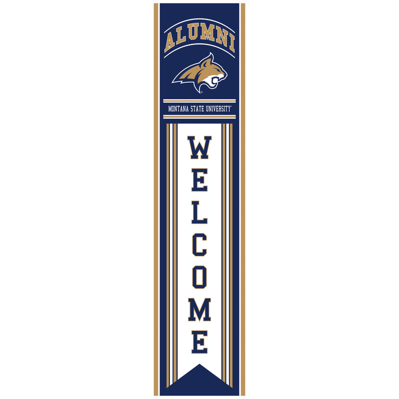 Montana State University Alumni Single Sided Large Leaner, 46"