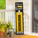 46" Double Sided Leaner, Appalachian State University, Halloween