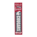 46" Double Sided Leaner, Washington State University, Halloween