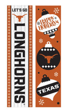 46" Double Sided Leaner, University of Texas, Christmas