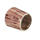 VivaStyle Planter, Mosaic Glass Striped Planter, Asst of 3