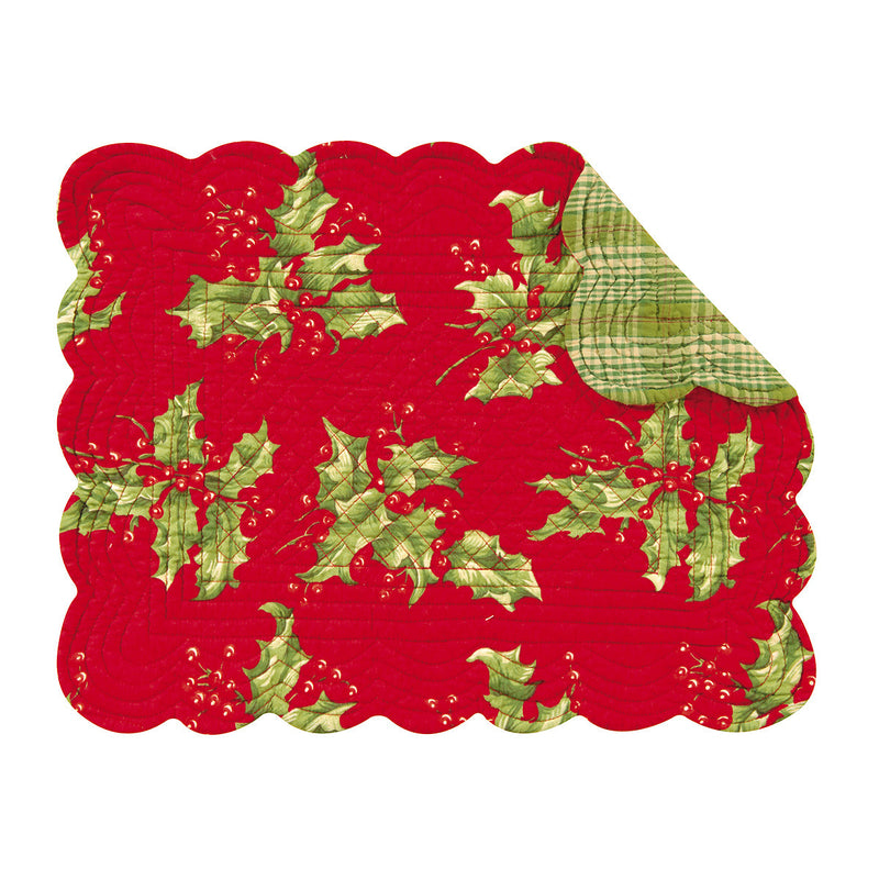 Holly Red Placemat