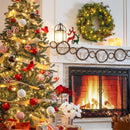 24"WREATH BTTRY LITE