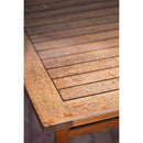 Eucalyptus Wood Side Table, Lancaster Outdoor Furniture Collection - Natural