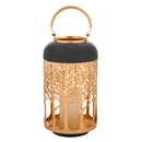 Lasercut Metal Lanterns, Set of 2