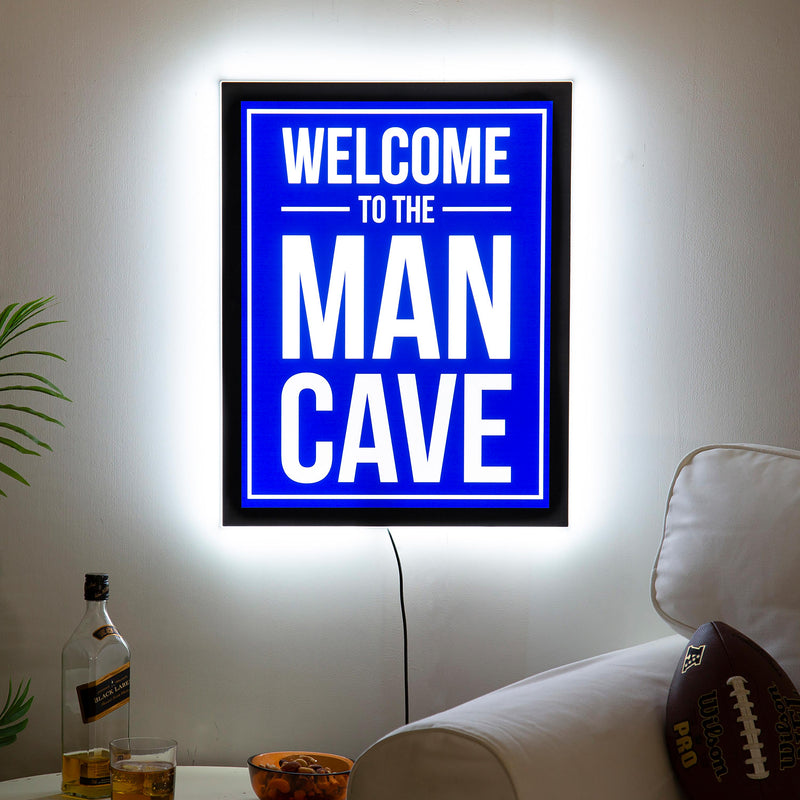 LED Wall Decor, Edgelite, Rectangle, Man Cave