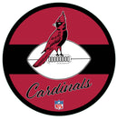 Arizona Cardinals NFL Football Large Round Vintage Edgelite LED Decor