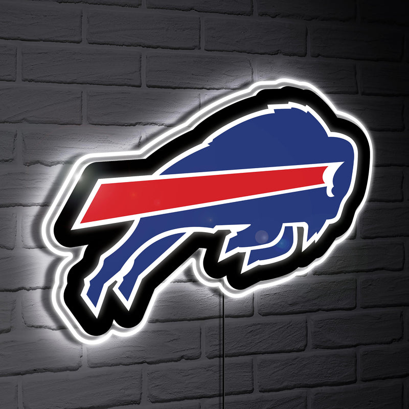 Buffalo Bills LED Wall Decor, Glazelite, Logo