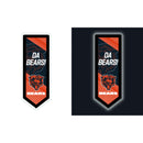 Chicago Bears NFL Football Pennant Glazelite LED Decor