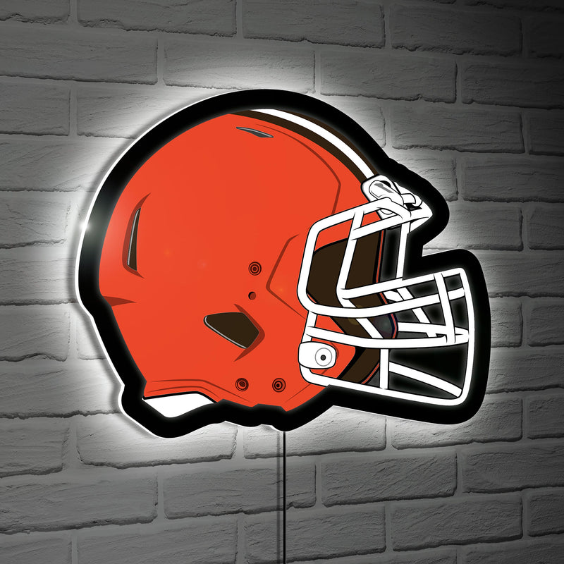 LED Wall Decor, Edgelite, Football Helmet, Cleveland Browns